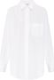 Maison Margiela Optisch witte katoenen lange blouse White Dames - Thumbnail 3