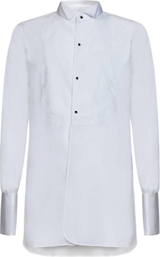 Maison Margiela Witte Poplin Overhemd voor Heren Aw23 Collectie White Heren