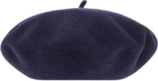 Maison Margiela Wollen baret Blauw Dames