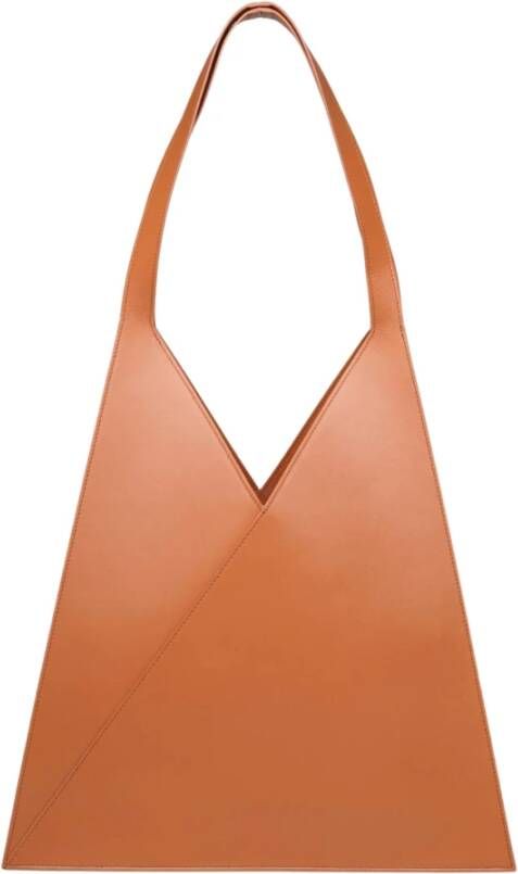 Maison Margiela Women Bags Shoulder Bag Leather Ss23 Bruin Dames