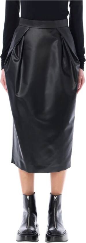 Maison Margiela Women Clothing Skirts Black Ss23 Zwart Dames