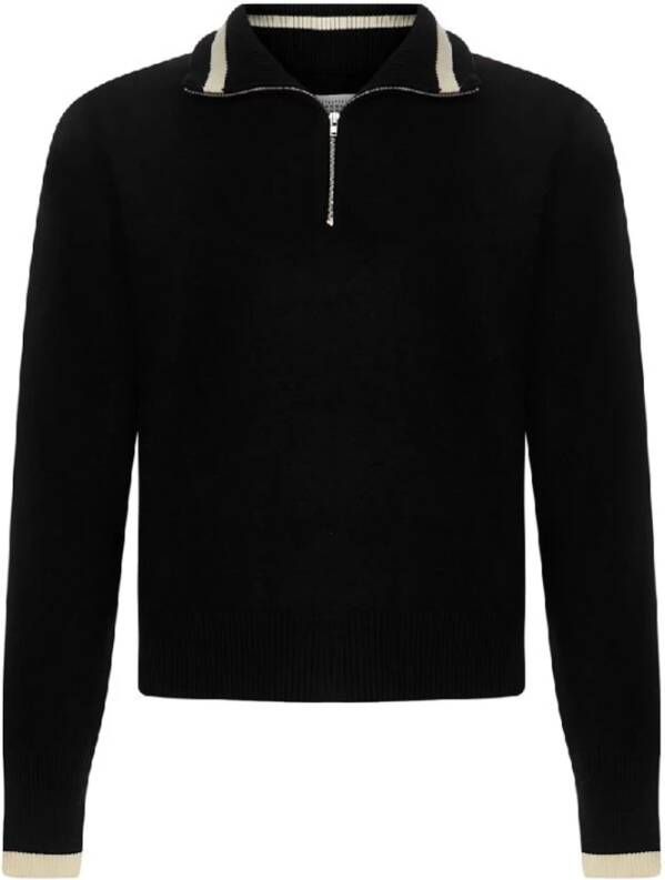 Maison Margiela Wool Sweater Zwart Heren