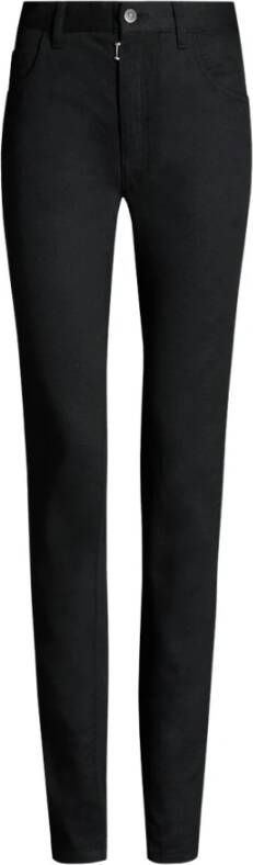 Maison Margiela Zwarte Skinny Jeans Tijdloze Stijl Zwart