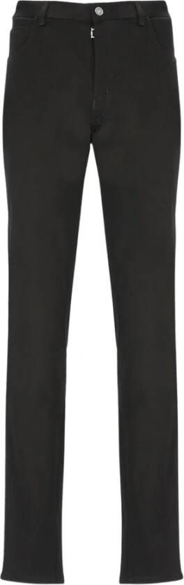 Maison Margiela Zwarte Slim-Fit Jeans van Katoen Zwart Heren