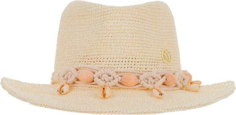 Maison Michel Hats Beige Dames