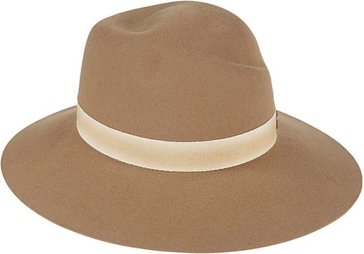 Maison Michel Hats Bruin Dames