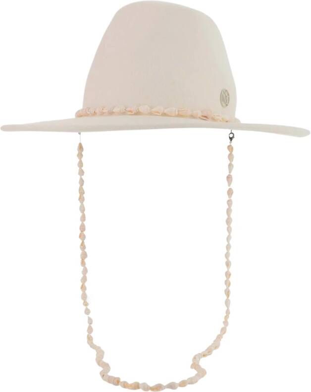 Maison Michel Hats White Dames