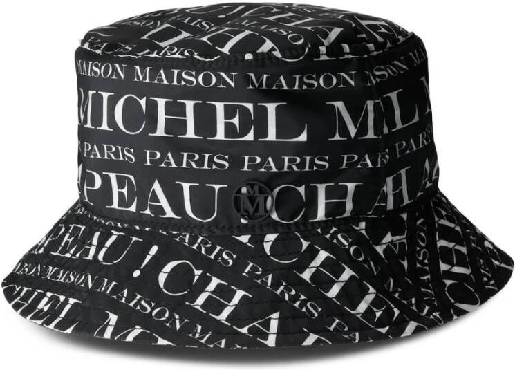 Maison Michel hoeden zwart Black Dames