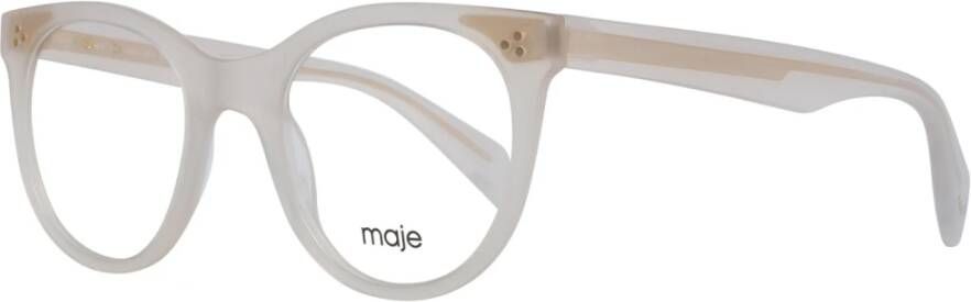 Maje Beige Dames Optische Monturen Beige Dames