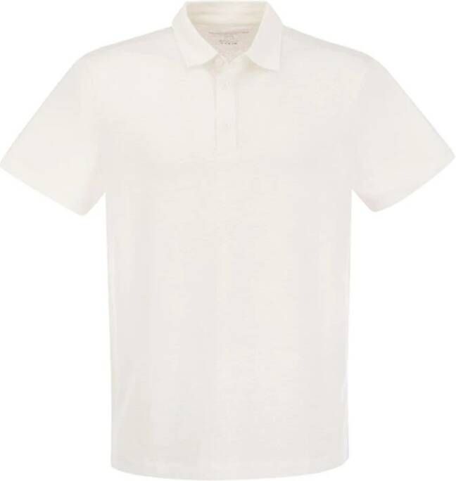 Majestic filatures Polo Shirt White Heren