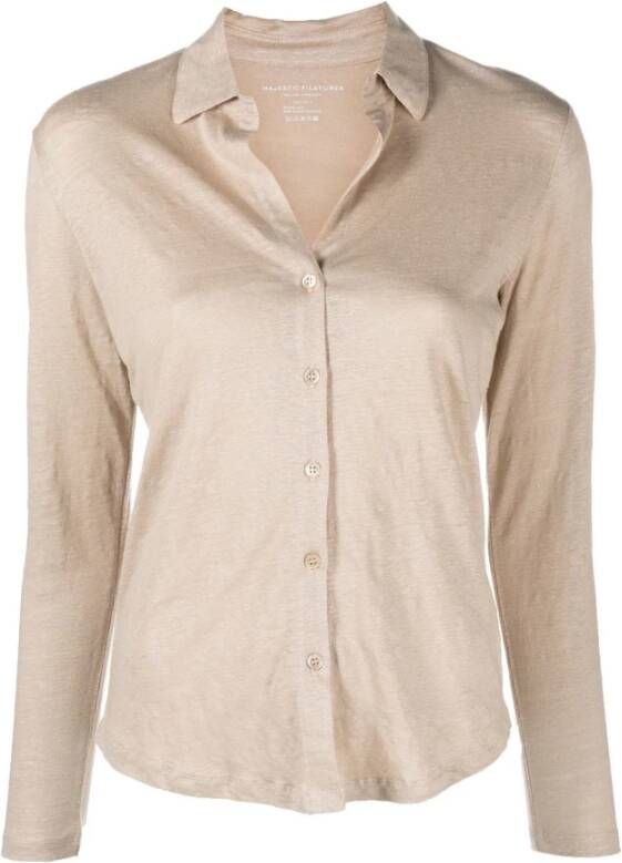 Majestic filatures Shirts Beige Dames