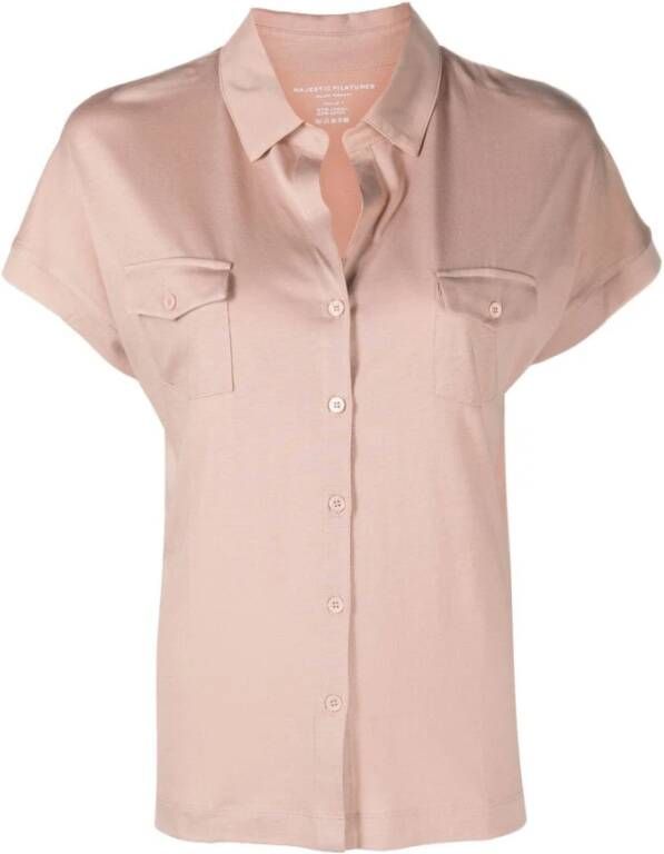 Majestic filatures Shirts Roze Dames