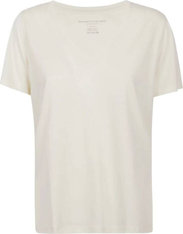 Majestic filatures T-Shirts Beige Dames