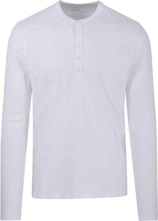 Majestic filatures Tunesisch ML T-shirt White Heren