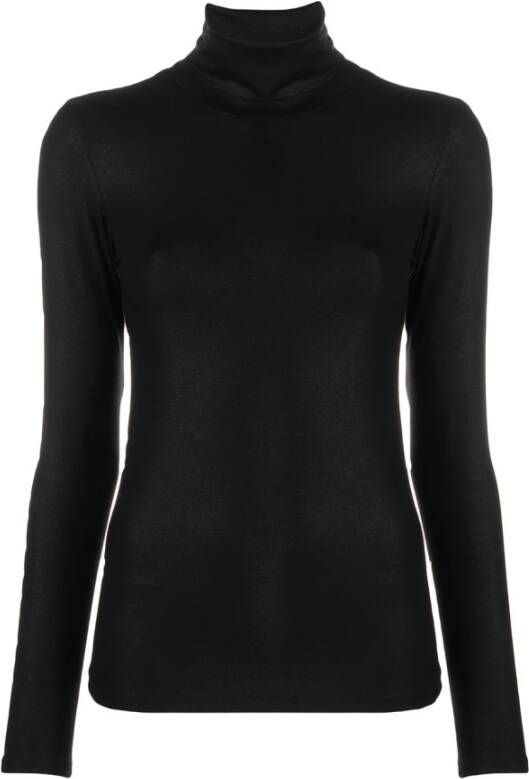 majestic filatures Zwarte coltrui Zwart Dames