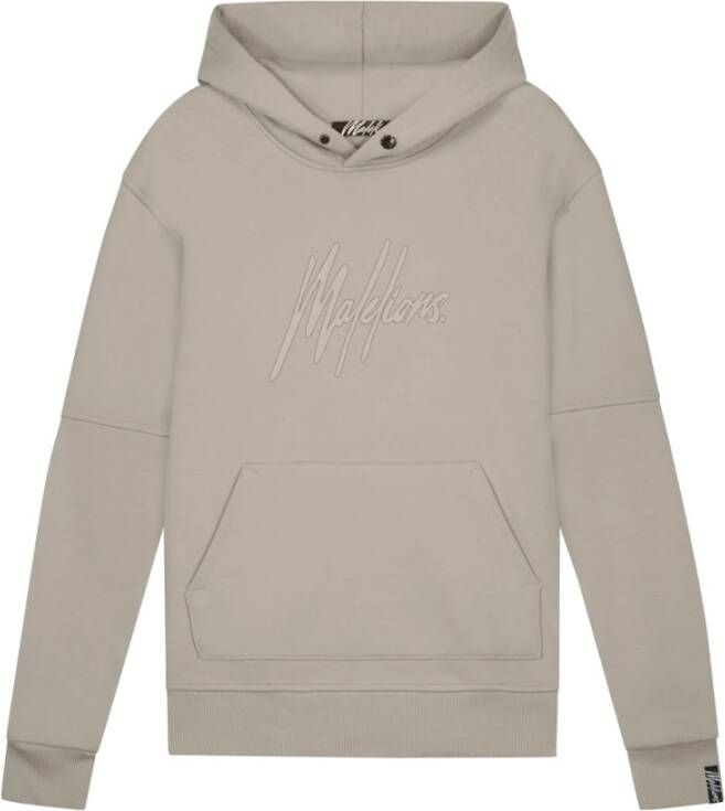 Malelions Essentials hoodie Herenlions Grijs Heren