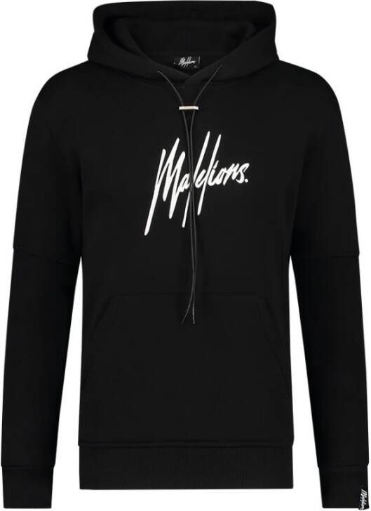 Malelions Essentials hoodie Herenlions Zwart Heren