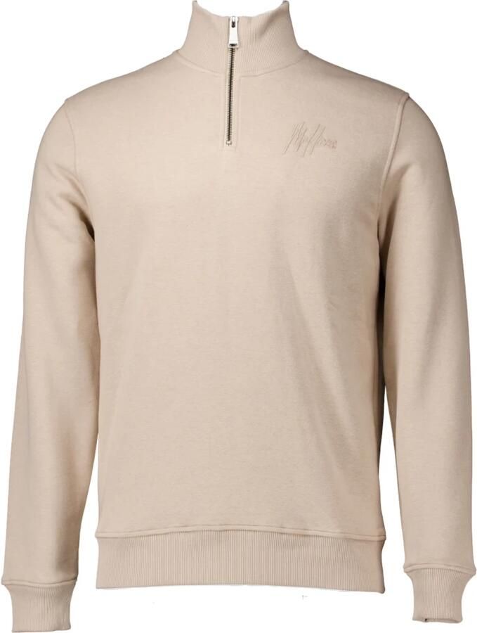 Malelions Beige Sweater Mm2-Aw24-03 Herenlions Beige Heren