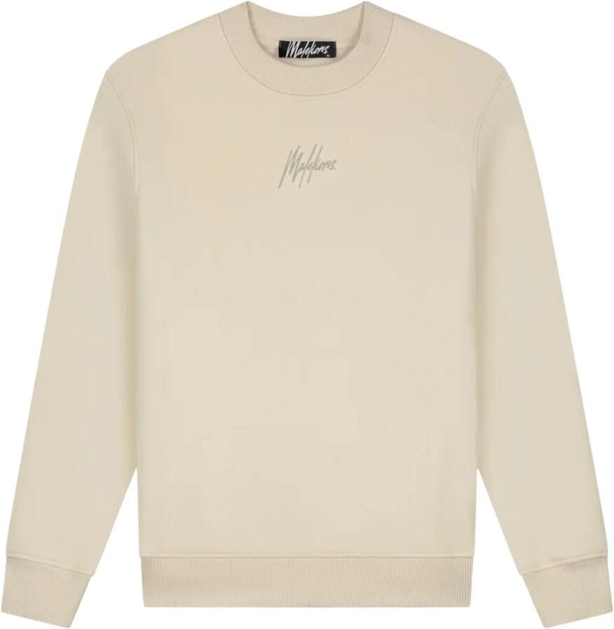 Malelions Gestreepte signature trui in beige Herenlions Beige Heren - Foto 3