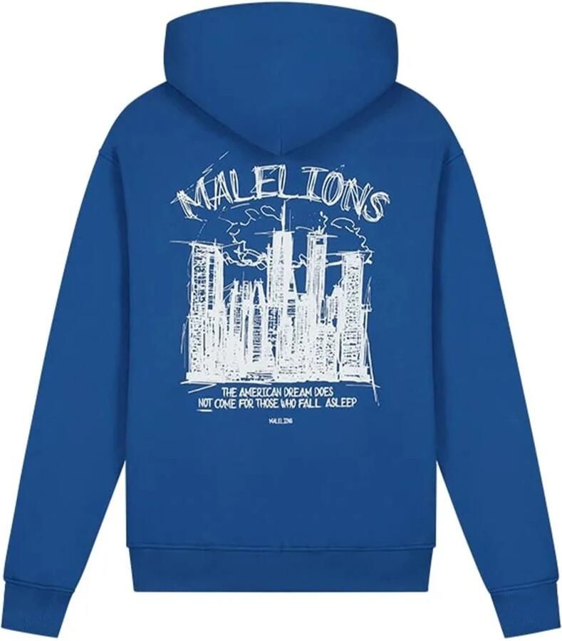 Malelions Hoodie in Kobaltblauw Herenlions Blue Heren - Foto 2