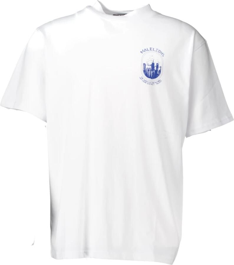 Malelions Stijlvolle T-shirts in wit Herenlions White Heren