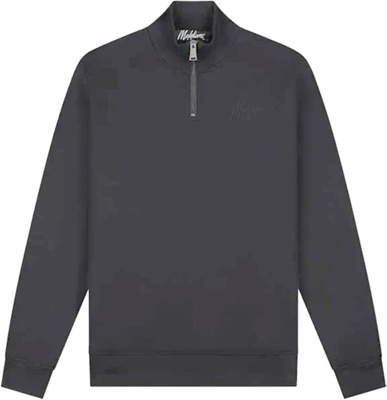 Malelions Zwarte Sweater Mm2-Aw24-03 Herenlions Black Heren - Foto 2