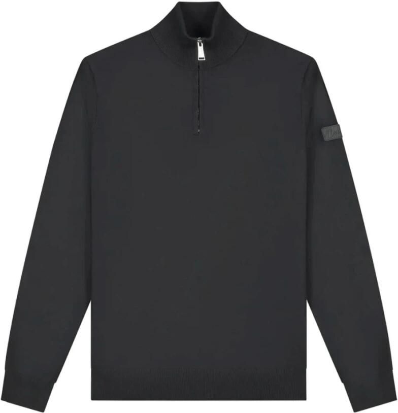 Malelions Zwarte Sweater Mm3-Aw24-09 Herenlions Black Heren - Foto 2