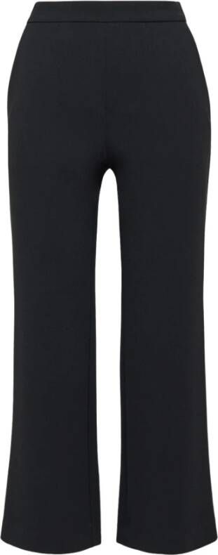 Maliparmi Sable Crepe Broek Black Dames