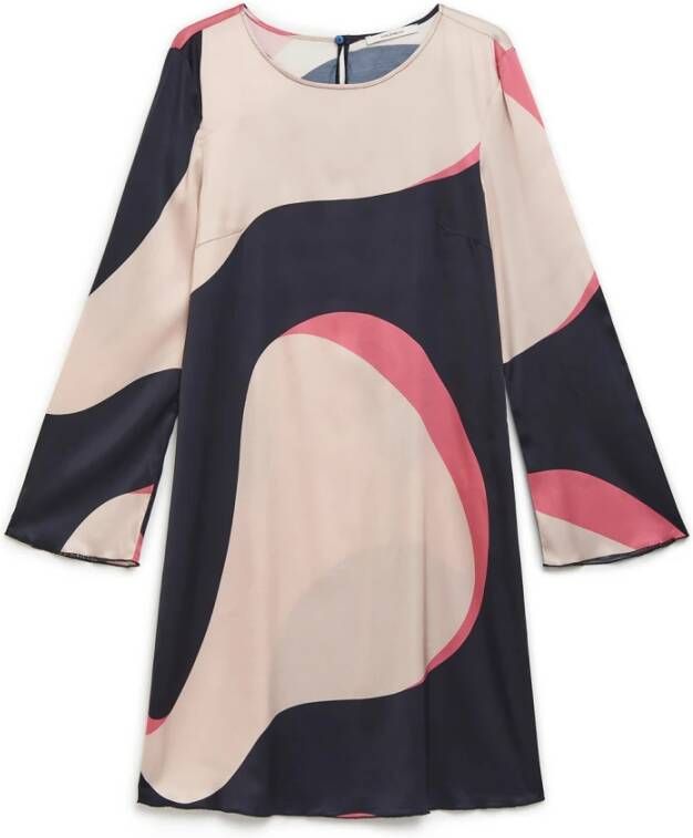 Maliparmi Clio Print Jurk Stijlvol en Trendy Meerkleurig Dames