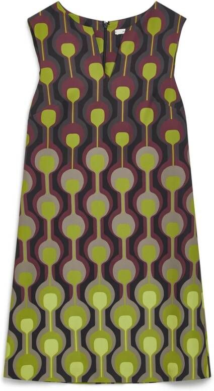 Maliparmi Degradé Cady Jurk Groen Dames