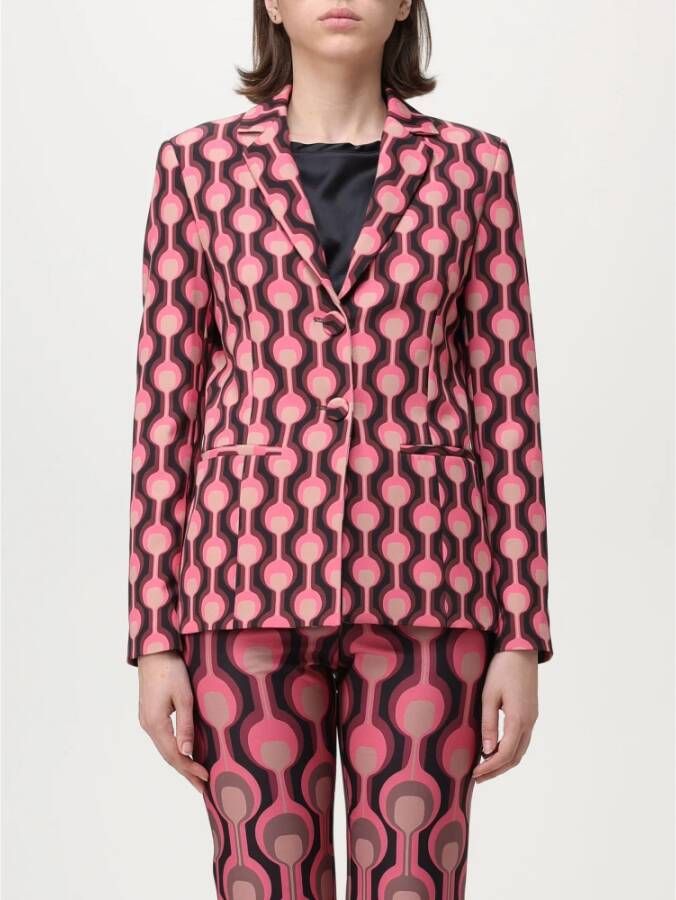 Maliparmi Frieze Cady Jassen Roze Dames