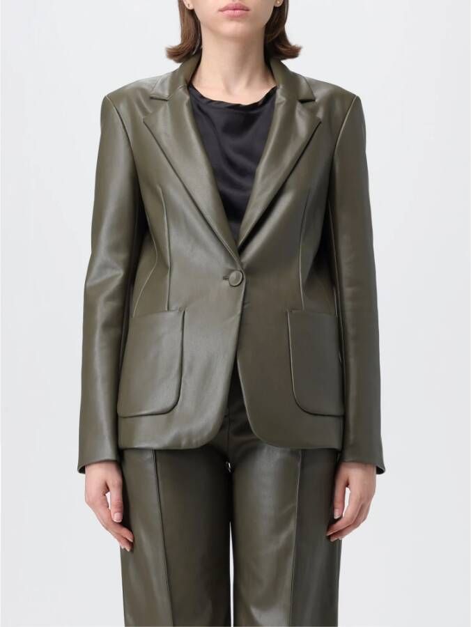 Maliparmi Lederlook JAS Green Dames