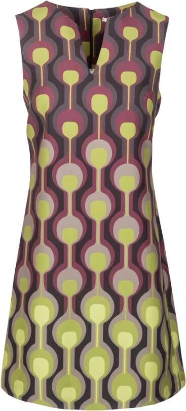 Maliparmi Korte Jurken Trendy Collectie Groen Dames