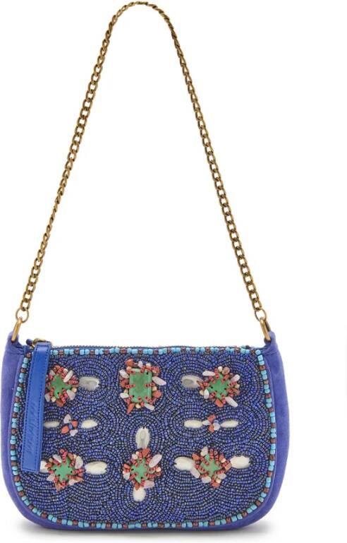 Maliparmi Shoulder Bags Blauw Dames