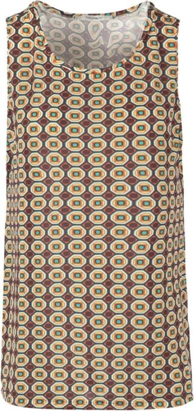 Maliparmi Sleeveless Tops Bruin Dames