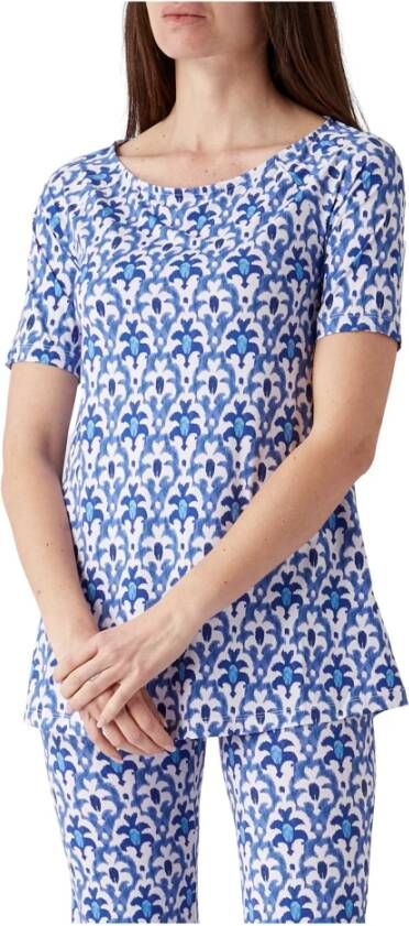 Maliparmi T-Shirts Blauw Dames