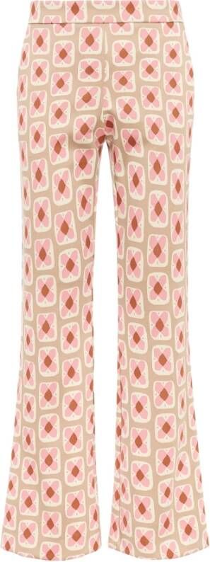Maliparmi Wide Trousers Roze Dames