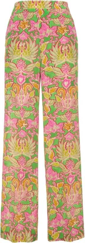 Maliparmi Multikleur Broek Meerkleurig Dames