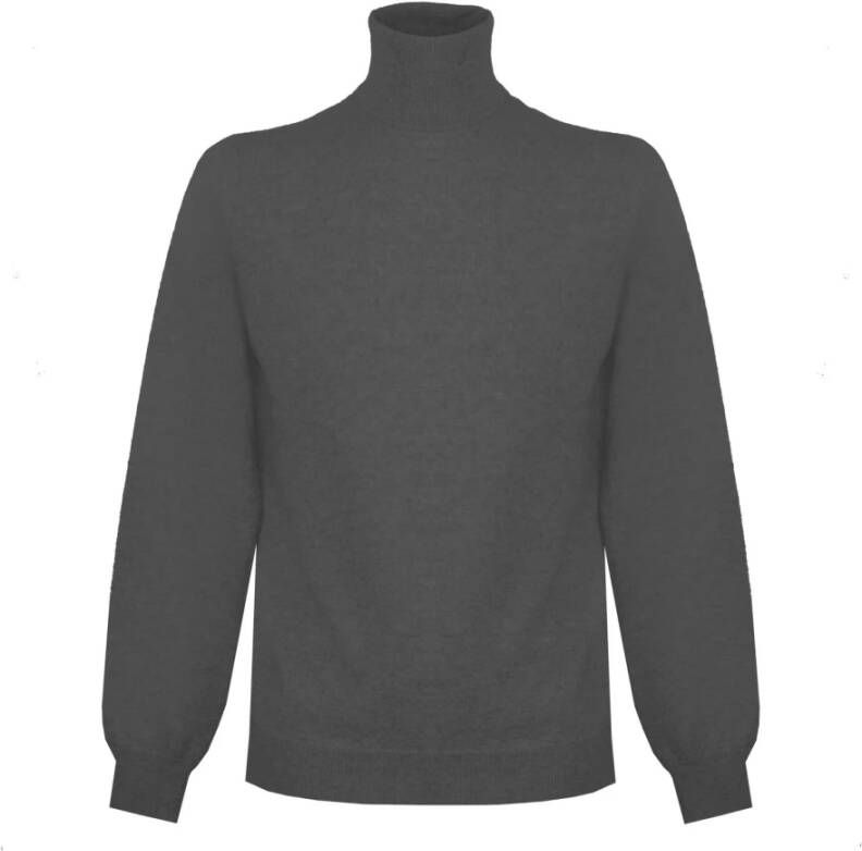 Malo Gray Cashmere Sweater Grijs
