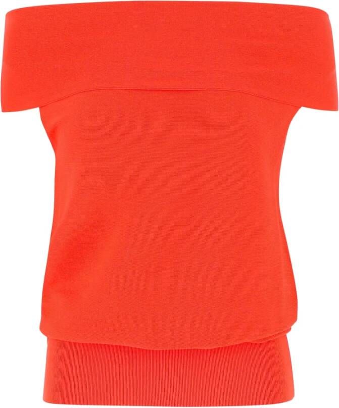 Malo Sleeveless Knitwear Rood Dames