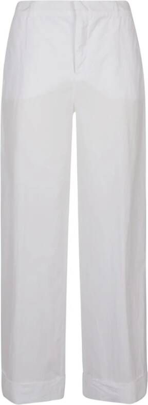 Malo Straight Trousers White Dames