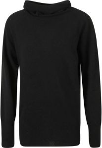 Malo Sweaters Black Zwart Dames