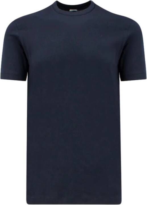 Malo T-Shirts Blauw Heren