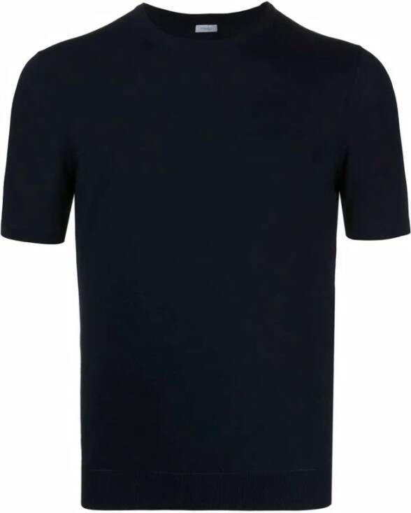 Malo T-Shirts Zwart Heren