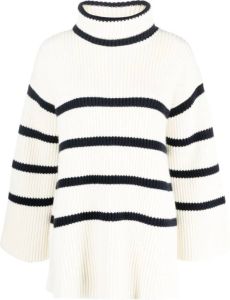 Malo Turtle-Neck Sweater Wit Dames