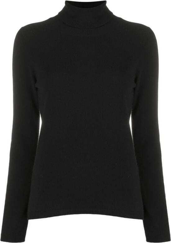 Malo Turtlenecks Zwart Dames