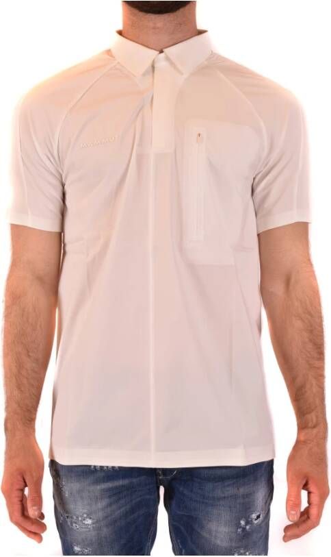 Mammut Overhemd White Heren