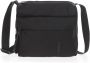 darina Duck Zwarte Polyester Schoudertas met Verstelbare Band Black - Thumbnail 2