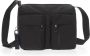 Mandarina Duck Zwarte Polyester Schoudertas met Meerdere Compartimenten Black Dames - Thumbnail 1