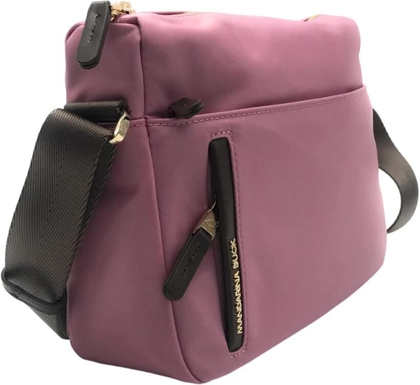 Mandarina Duck Hunter Schoudertas met Meerdere Zakken Purple Dames